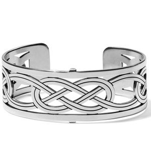 Brighton Christo Interlok Cuff with Leather Strap